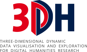 Three-Dimensional Dynamic Data Visualization and Interpretation for Digital Humanities Research